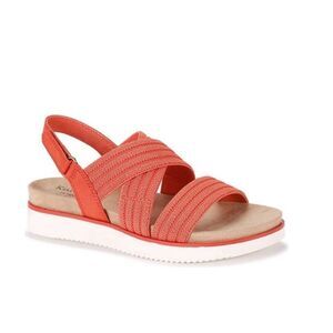 Kim Rogers Coral  Pixy Footbed Sandals. Womens. Sunmer. Size 6.5M.